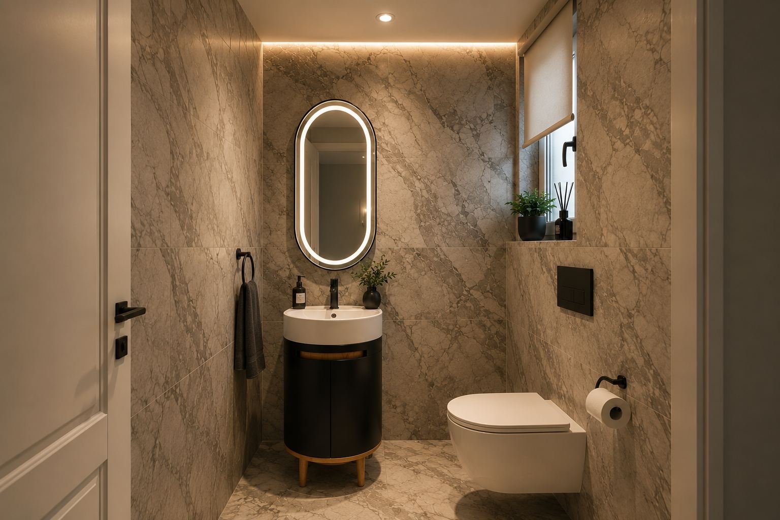 Συμπαγές WC επισκεπτών