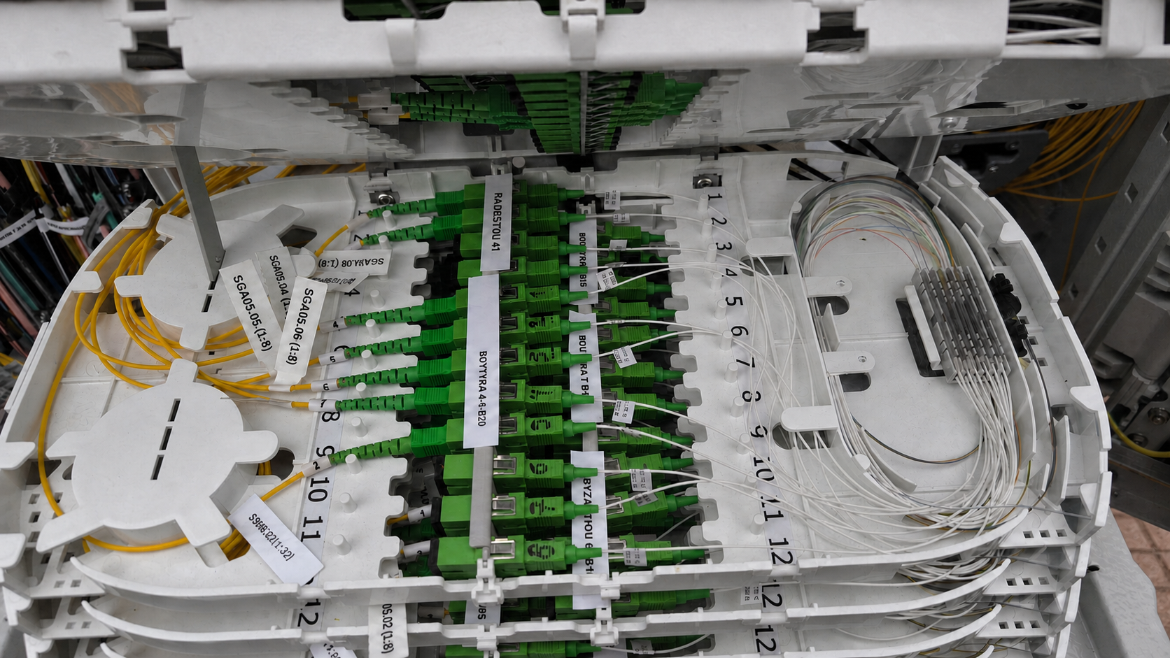 Υποδομή δικτύου FTTH